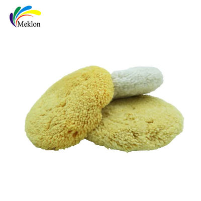 Pad len màu vàng trắng cho đánh bóng xe hơi, hàng hóa làm sạch xe hơi đa năng