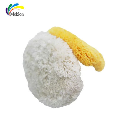Pad len màu vàng trắng cho đánh bóng xe hơi, hàng hóa làm sạch xe hơi đa năng