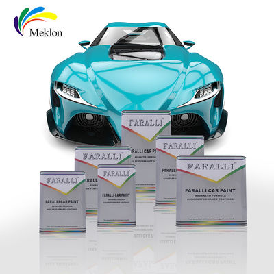 Gloss tốt 1K Frost Snow Màu xanh Tinta Chiếc xe sửa chữa Auto Refinish Paint