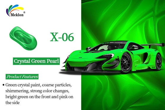 Crystal Green Car Pearl Paint Không thấm nước Không bị trầy xước 0,95KG