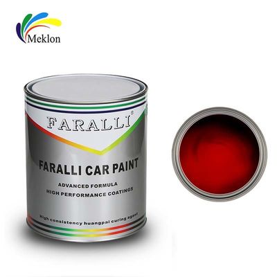 2K màu hồng màu đỏ sơn xe Top Coat kim loại chống mờ bền