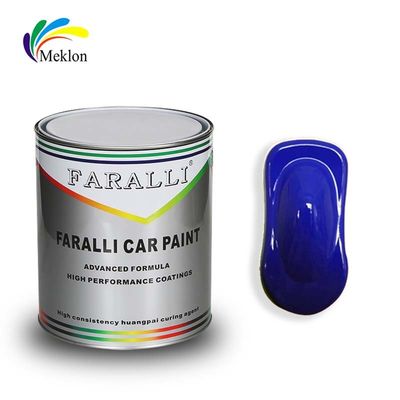 Chất chống mờ Gloss cao 1K màu tím màu xanh kim loại Base Coat Color Auto Paint