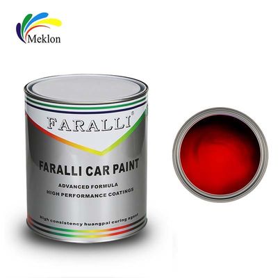 Màu chống axit sơn xe Basecoat màu đỏ rắn chống oxy hóa