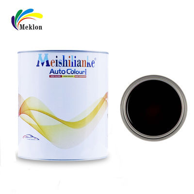 1K sơn xe acrylic basecoat màu đen độ dày phim 1,5-2,0 Mils