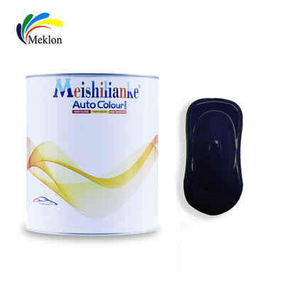 1K sơn xe acrylic basecoat màu đen độ dày phim 1,5-2,0 Mils