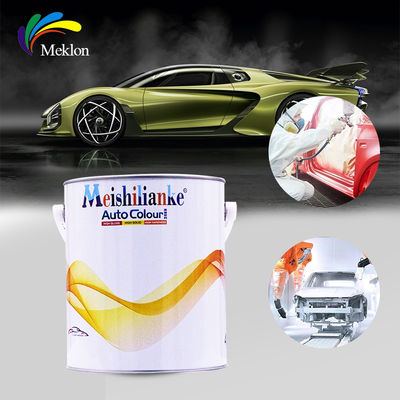 Màu xanh chống nấm mốc Màu cứng Sơn xe hơi Kháng kiềm ổn định