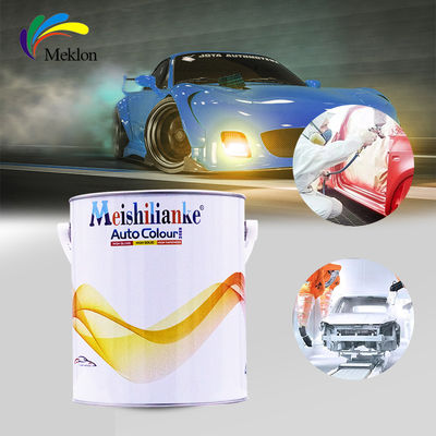 ISO 1K Sơn ô tô rắn Basecoat Acrylic Resin vật liệu thực tế