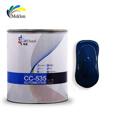 UV chống phun xe hoàn thiện sơn 1K màu xanh lá cây phủ xe để sửa chữa