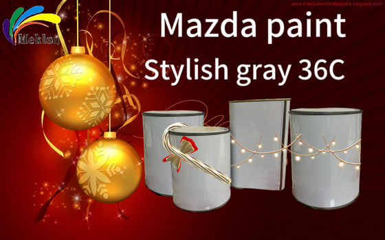 36C Style Gray Sơn ô tô màu xám trung tính hoàn hảo từ Mazda