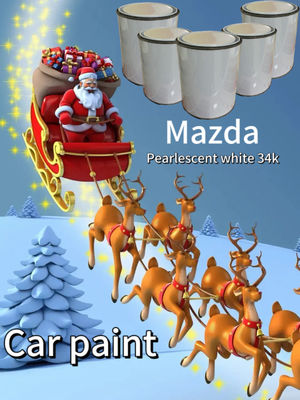 34K White pearl Finish Car Paint Độ bền cao thích hợp cho Angkesela Auto