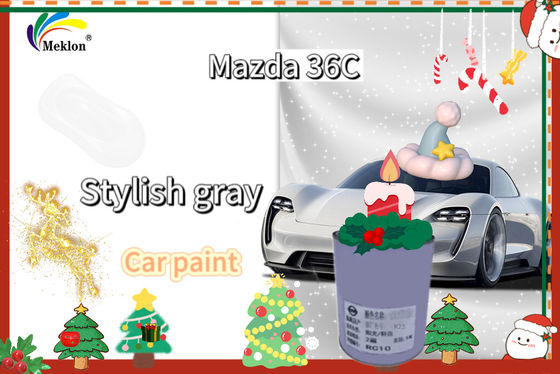 36C Style Gray Sơn ô tô màu xám trung tính hoàn hảo từ Mazda