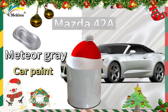 Công thức tùy chỉnh cho 42A Meteor Xám tốt sơn xe cho Mazda