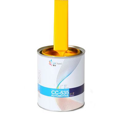 IS09001 Phụ kiện cơ sở ô tô Sơn màu vàng trung bình Khám lên Rust Oleum Sức bám mạnh