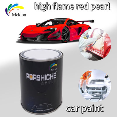 Sơn xe không độc hại màu đỏ ngọc trai đa cảnh, chống mờ sơn xe ngọc trai