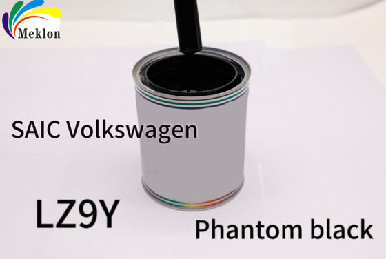 Độ sâu tiêu chuẩn sơn ô tô màu đen khô nhanh cho SAIC Volkswagen 2019 Mô hình LZ9Y Phantom