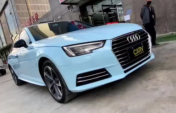 Sơn xe hỗn hợp sẵn cho Audi LX5D Đám băng xanh với áo khoác phù hợp màu sắc