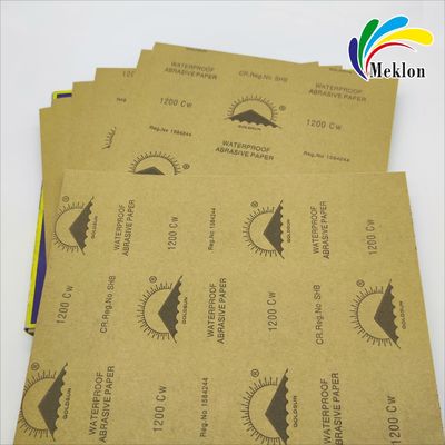 Bảng giấy cát sơn xe hơi hoàn thiện đa năng cho các ứng dụng ô tô khác nhau