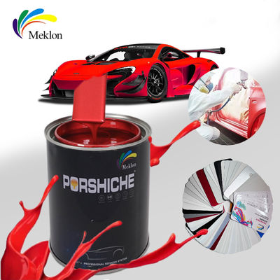 2K sơn xe màu đỏ sáng lớp phủ trên bền chống trầy xước và sôi động