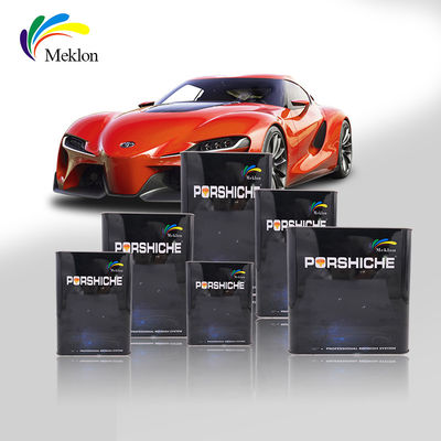 2K sơn xe màu đỏ sáng lớp phủ trên bền chống trầy xước và sôi động