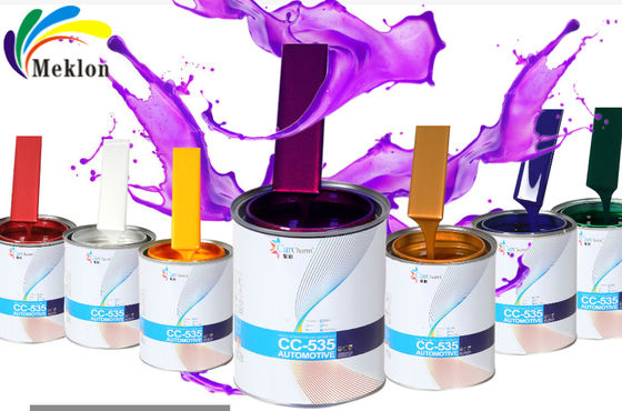 bán buôn Sơn ô tô màu tím 2K Top Coat Sơn hoàn thiện cho sửa chữa ô tô