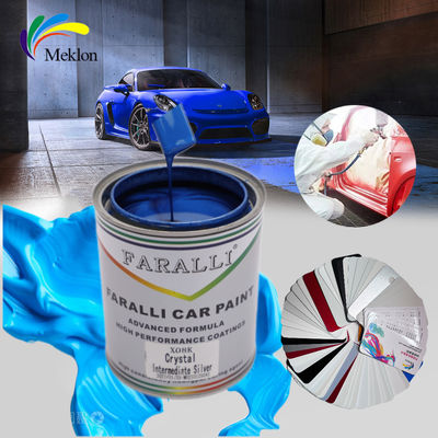 Sơn ô tô màu xanh lá cây Basecoat Sơn ô tô acrylic Để sửa chữa xe