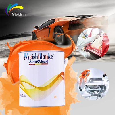 Màu sắc màu cam của xe ô tô Acrylic Aotu Coat cho sửa chữa xe hơi