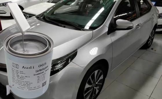 Toyota 1D4 bạc hoàn thiện sơn ô tô cho độ bóng và độ cứng vượt trội