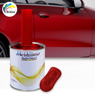 Môi trường Sơn xe ô tô Basecoat Sơn ô tô màu đỏ Sơn lỏng bền lâu