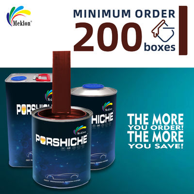 Acrylic 1K 2K Màu đỏ Body Spray Car Metallic Color Automotive Paint Nhà cung cấp lớp phủ trên