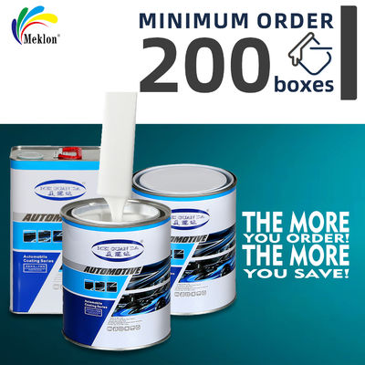 Xây dựng rất có trách nhiệm Sơn xe ô tô màu trắng rực rỡ Nhà máy basecoat bán buôn Sơn xe ô tô