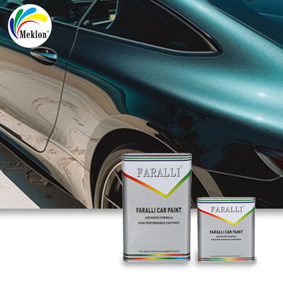 Sơn ô tô màu tím kim loại sơn ô tô 2K Solid Color Coating Basecoat Sơn ô tô
