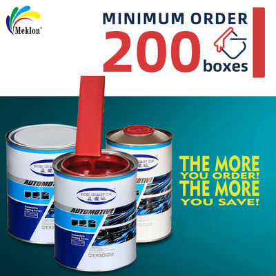 1K Red Car Refinish Paint Đội ngũ nghiên cứu và sản xuất độc lập với biểu đồ Masterbatch và thẻ màu