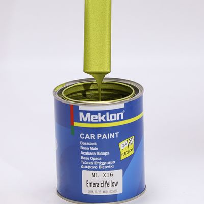 1K Emerald Yellow Good Adhesion Strong Covering Power Chrom cao sơn xe