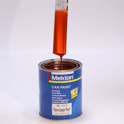 Ô tô 1K Flame Copper Pearl Acrylic Liquid Coating Easy Application Hệ thống trộn sơn xe ô tô Nhà máy Giá bán buôn cho