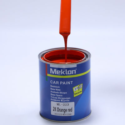 Mức độ tốt 2K Cam Đỏ Sơn ô tô kim loại Acrylic Liquid Coating Spray
