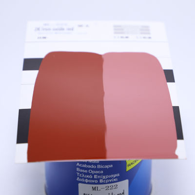 Tốt nhất bán 2K sắt oxit màu đỏ Auto Paint Acrylic Liquid Coating for Spray Automotive Refinish Paint