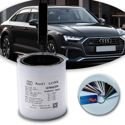 Sơn tùy chỉnh màu đen Magic LC9X của Audi, thời gian khô ban đầu 1-2 giờ