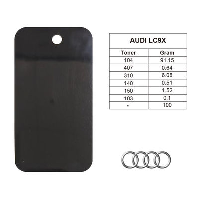 Sơn tùy chỉnh màu đen Magic LC9X của Audi, thời gian khô ban đầu 1-2 giờ