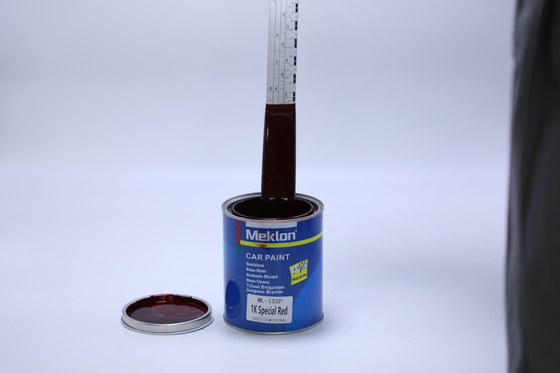 Màu sơn ô tô hoàn thiện chống hóa chất MK133 Mực sơn ô tô acrylic chống tia UV màu đỏ sâu tiên tiến