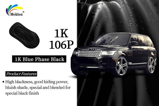 1K Blue pha đặc biệt màu đen sơn hệ thống rắn cao tự động hoàn thiện sơn cho sửa chữa xe hơi