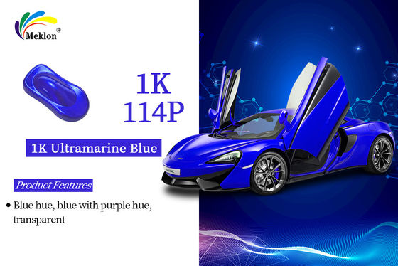 1K Ultramarine Blue Automotive Car Paint Tải lại sơn sơn hoàn thiện ô tô