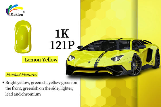 1K Lemon Yellow Multi Color Change Chameleon Pigment Spray cho sơn ô tô