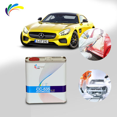 Nồng độ mùi thấp Auto Base Coat Bảo vệ màu vàng chanh Sơn xe hơi