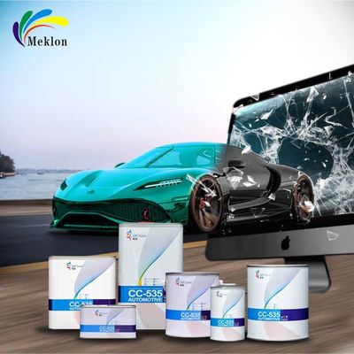 Sơn xe hỗn hợp sẵn cho Audi LX5D Đám băng xanh với áo khoác phù hợp màu sắc