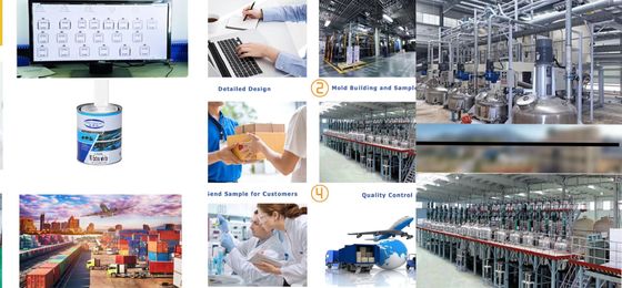 Silver Diamond Car Clear Coat Varnish Anti Abrasion Kháng thời tiết