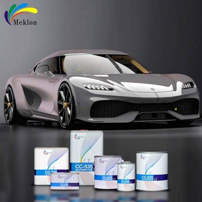 Màu sơn ô tô màu trắng trắng bằng kim cương hỗn hợp với độ ổn định màu sắc và tuổi thọ dài