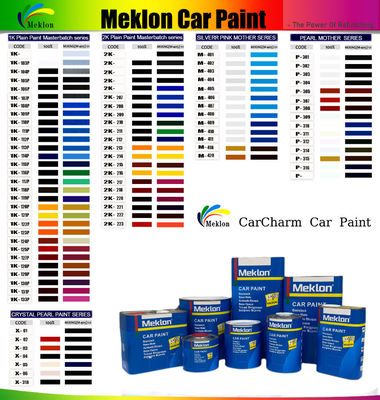 1K Emerald Yellow Good Adhesion Strong Covering Power Chrom cao sơn xe