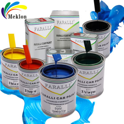 Sơn ô tô màu xanh lá cây Basecoat Sơn ô tô acrylic Để sửa chữa xe
