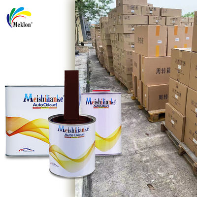 Sản xuất ổn định Sơn xe hơi Basecoat By Manufacture 1K Chestnut Red Auto Paint