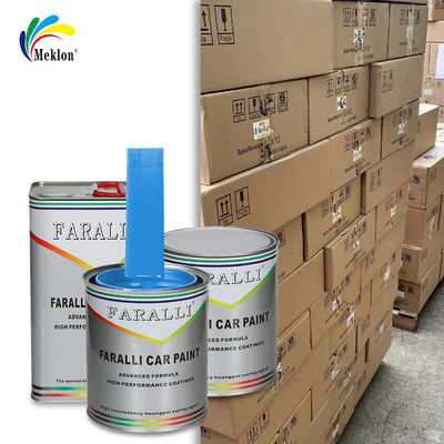 1K tuyết tuyết xanh bóng màu sắc acrylic rắn sơn ô tô cho sửa chữa xe hơi cũ